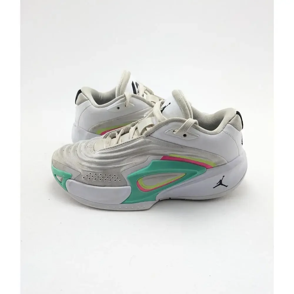 Youth Nike Air Jordan Luka 3 Photo‎ Finish 2024 White Shoes HQ5058-107 Size 5Y